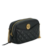 Load image into Gallery viewer, Versace Elegant Small Black Leather Crossbody Bag
