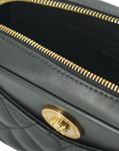 Load image into Gallery viewer, Versace Elegant Small Black Leather Crossbody Bag
