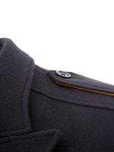 Load image into Gallery viewer, Dolce &amp; Gabbana Elegant Blue Wool Mid-Length Coat
