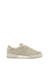 Load image into Gallery viewer, Fendi Sleek Grey Low Top Leather Sneakers
