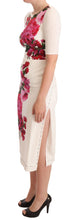 Load image into Gallery viewer, Dolce &amp; Gabbana Elegant Floral Midi Bodycon Dress
