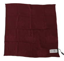 Load image into Gallery viewer, Dolce &amp; Gabbana Elegant Red Silk Square Scarf Wrap
