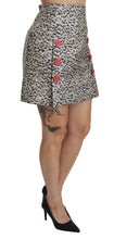 Load image into Gallery viewer, Dolce &amp; Gabbana Exquisite Black Embellished High Waist Skirt
