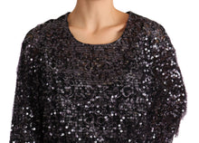 Load image into Gallery viewer, Dolce &amp; Gabbana Sequined Shift Midi Dress – Timeless Elegance
