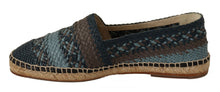 Load image into Gallery viewer, Dolce &amp; Gabbana Elegant Woven Leather Espadrilles
