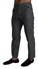Load image into Gallery viewer, Dolce &amp; Gabbana Elegant Gray Slim Fit Dress Trousers
