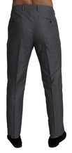 Load image into Gallery viewer, Dolce &amp; Gabbana Elegant Gray Slim Fit Dress Trousers
