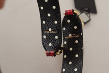 Load image into Gallery viewer, Dolce &amp; Gabbana Red Python Leather Crystals Reversible Shoulder Strap
