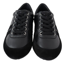 Load image into Gallery viewer, Dolce &amp; Gabbana Elegant Black Leather Sport Sneakers
