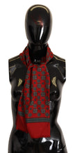 Load image into Gallery viewer, Dolce &amp; Gabbana Elegant Red Silk Scarf
