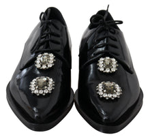 Load image into Gallery viewer, Dolce &amp; Gabbana Crystal Embellished Derby Dress Shoes
