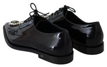 Load image into Gallery viewer, Dolce &amp; Gabbana Crystal Embellished Derby Dress Shoes
