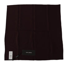 Load image into Gallery viewer, Dolce &amp; Gabbana Elegant Silk Square Men&#39;s Scarf
