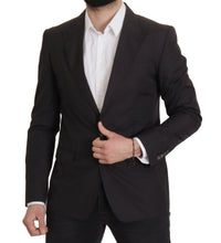 Load image into Gallery viewer, Dolce &amp; Gabbana Elegant Taormina Black Cotton Blazer

