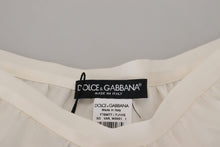 Load image into Gallery viewer, Dolce &amp; Gabbana Elegant White Lace Lingerie Shorts
