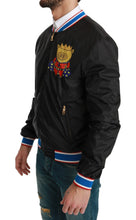 Load image into Gallery viewer, Dolce &amp; Gabbana Elegant Multicolor Motive Bomber Jacket
