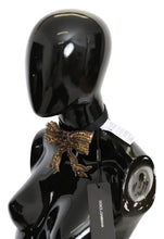 Load image into Gallery viewer, Dolce &amp; Gabbana Elegant Silk Gold Bowtie - Dazzle in Style
