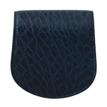 Load image into Gallery viewer, Dolce &amp; Gabbana Elegant Blue Caimano Leather Condom Case Wallet
