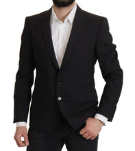 Load image into Gallery viewer, Dolce &amp; Gabbana Elegant Slim Fit Black Blazer Jacket
