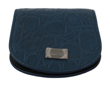 Load image into Gallery viewer, Dolce &amp; Gabbana Sleek Blue Caimano Condom Case Wallet
