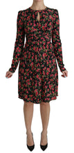 Load image into Gallery viewer, Dolce &amp; Gabbana Floral A-Line Viscose Knee Length Dress
