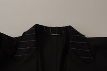 Load image into Gallery viewer, Dolce &amp; Gabbana Elegant Black Cotton-Wool Blend Blazer Jacket
