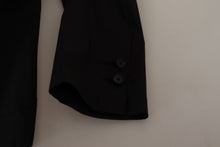 Load image into Gallery viewer, Dolce &amp; Gabbana Elegant Black Cotton-Wool Blend Blazer Jacket
