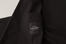 Load image into Gallery viewer, Dolce &amp; Gabbana Elegant Black Cotton-Wool Blend Blazer Jacket
