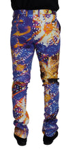 Load image into Gallery viewer, Dolce &amp; Gabbana Multicolor Cotton Luminary Print Denim Jeans
