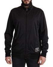 Load image into Gallery viewer, Dolce &amp; Gabbana Black Full Zip Long Sleeve D.N.A Sports Sweater
