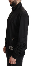 Load image into Gallery viewer, Dolce &amp; Gabbana Black Full Zip Long Sleeve D.N.A Sports Sweater
