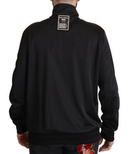 Load image into Gallery viewer, Dolce &amp; Gabbana Black Full Zip Long Sleeve D.N.A Sports Sweater
