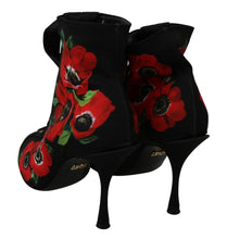 Load image into Gallery viewer, Dolce &amp; Gabbana Elegant Floral Heel Booties
