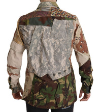 Load image into Gallery viewer, Dolce &amp; Gabbana Patchwork Camouflage Casual Shirt
