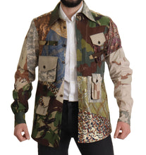 Load image into Gallery viewer, Dolce &amp; Gabbana Patchwork Camouflage Casual Shirt
