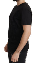 Load image into Gallery viewer, Dolce &amp; Gabbana Elegant Black Baroque Crewneck Tee
