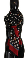 Load image into Gallery viewer, Dolce &amp; Gabbana Elegant Silk-Cashmere Polka Dot Scarf
