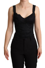 Load image into Gallery viewer, Dolce &amp; Gabbana Elegant Black Lace Bodysuit Corset Dress
