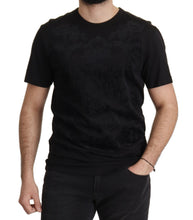 Load image into Gallery viewer, Dolce &amp; Gabbana Elegant Black Baroque Crewneck Tee
