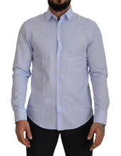 Load image into Gallery viewer, Versace Collection Elegant Light Blue Dress Shirt
