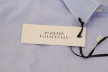 Load image into Gallery viewer, Versace Collection Elegant Light Blue Dress Shirt
