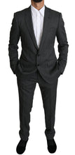 Load image into Gallery viewer, Dolce &amp; Gabbana Elegant Striped Wool-Silk Two-Piece Suit
