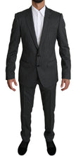 Load image into Gallery viewer, Dolce &amp; Gabbana Elegant Striped Wool-Silk Two-Piece Suit
