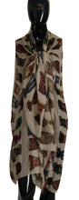 Load image into Gallery viewer, Dolce &amp; Gabbana Multicolor Modal-Silk Blend Shawl Wrap Scarf
