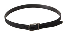 Load image into Gallery viewer, Dolce &amp; Gabbana Elegant Black Leather Gents Belt
