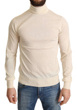 Load image into Gallery viewer, Dolce &amp; Gabbana Cream Cashmere Turtleneck Pullover Sweater
