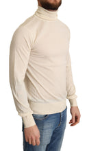 Load image into Gallery viewer, Dolce &amp; Gabbana Cream Cashmere Turtleneck Pullover Sweater
