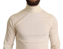 Load image into Gallery viewer, Dolce &amp; Gabbana Cream Cashmere Turtleneck Pullover Sweater
