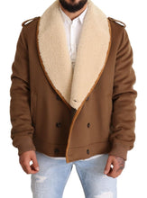 Load image into Gallery viewer, Dolce &amp; Gabbana Elegant Double Breasted Shearling Jacket
