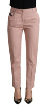 Load image into Gallery viewer, Dolce &amp; Gabbana Elegant Pink Tapered Pants for Sophisticated Style

